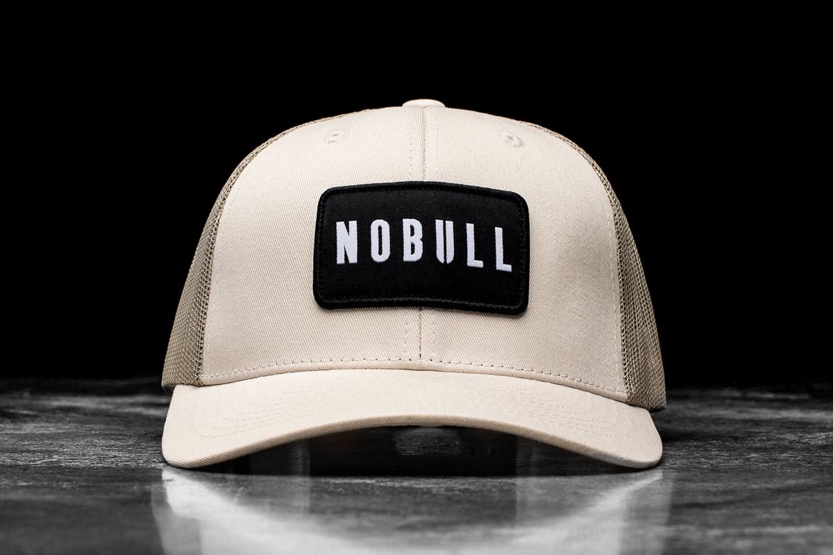 Nobull Curved-Brim Trucker Men\'s Hats Brown | Australia (UG9824)